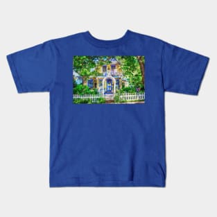 Victorian Gingerbread Cottage 12 Kids T-Shirt